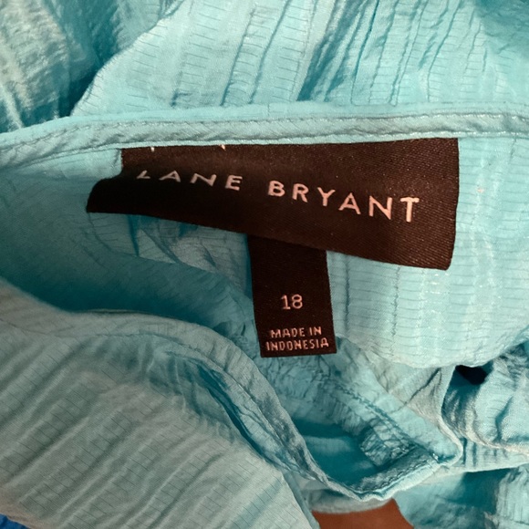 Lane Bryant Blue Swim Coverup Size 18 - Picture 3 of 4